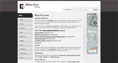 Desktop Screenshot of kryl.info