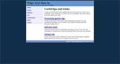 Desktop Screenshot of howto.kryl.info